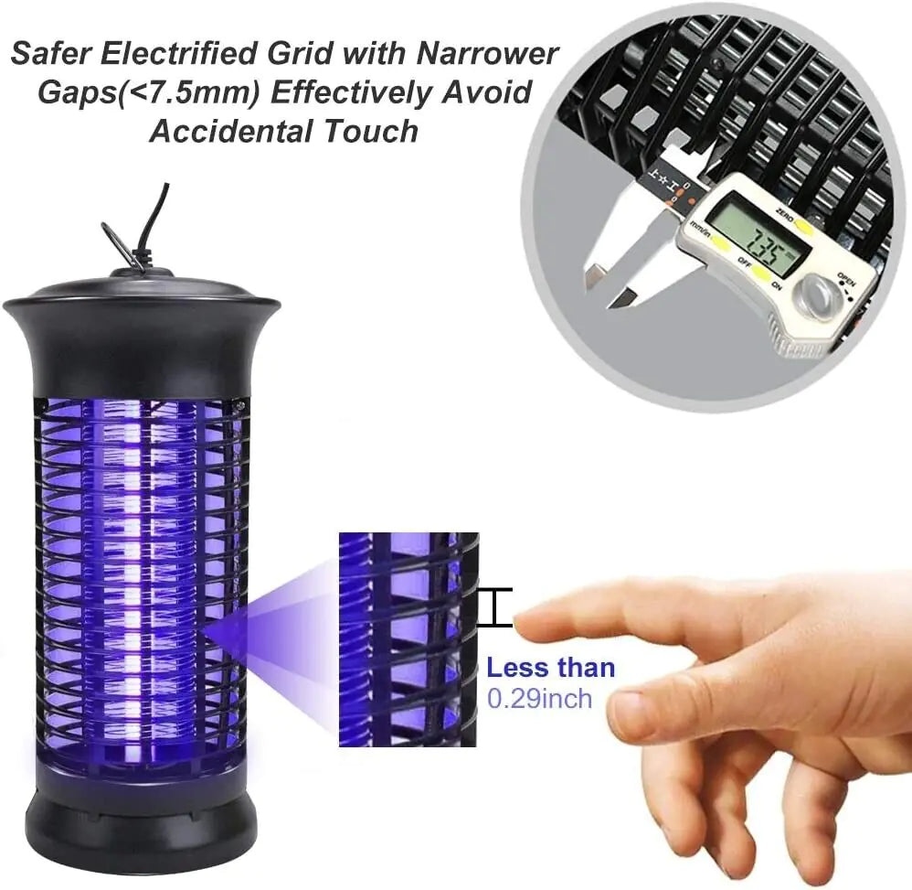 High-Voltage Fly & Mosquito Zapper 4000V