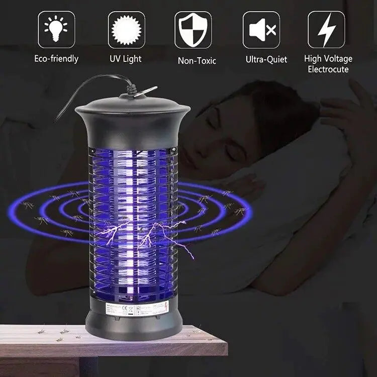 High-Voltage Fly & Mosquito Zapper 4000V